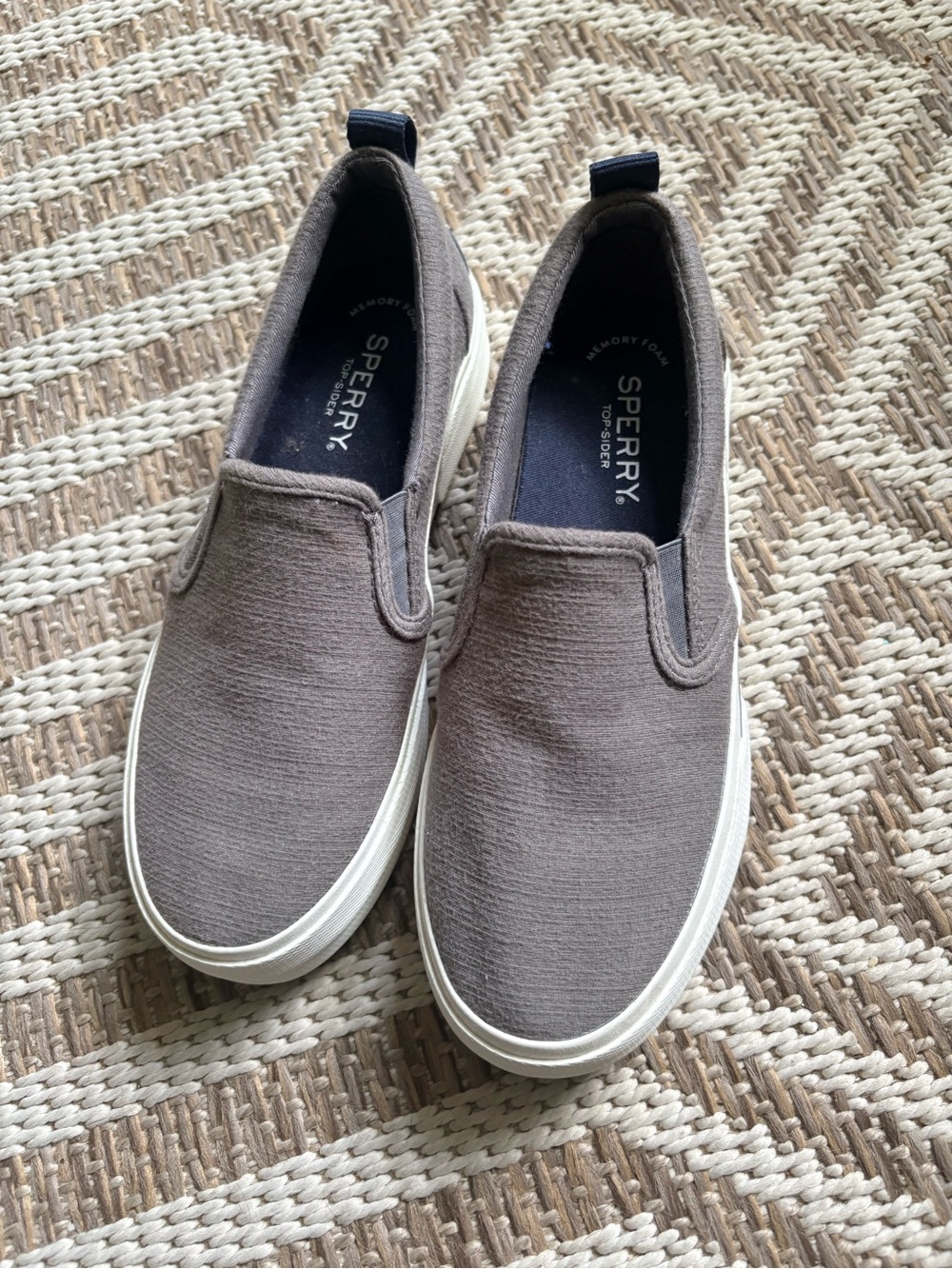 Sperry Kids Slip-On Canvas Loafers